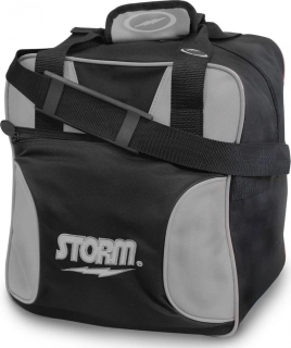STORM TAŠKA NA 1 KOULI SOLO ČERNO STŘÍBRNÁ