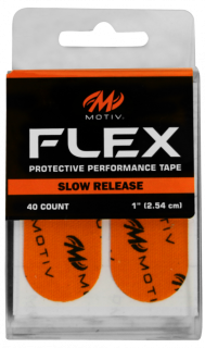 BOWLINGOVÉ TEJPY FLEX ORANŽOVÉ, PRO POMALÉ VYPUŠTĚNÍ