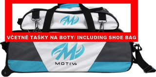 MOTIV TAŠKA NA 3 KOULE BALLISTIX TOTE PLATINOVÁ LIMITOVANÁ EDICE VČETNĚ TAŠKY NA BOTY