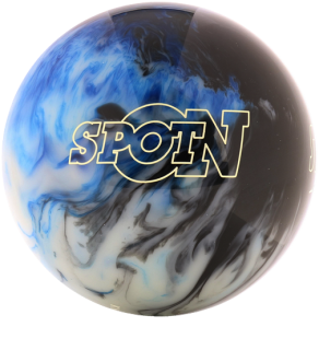 STORM SPOT ON BLUE BLACK WHITE